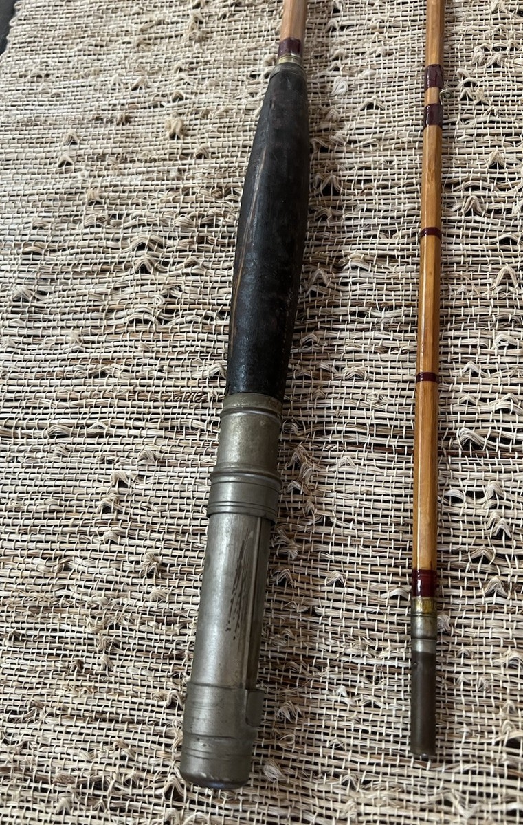 9 1/2' 3 Piece Bamboo Fly Rod 6 Wt | eBay