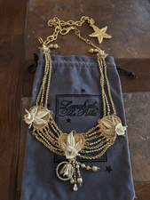 Lunch At The Ritz ROSE BOUQUET Necklace; VERY RARE!!!!