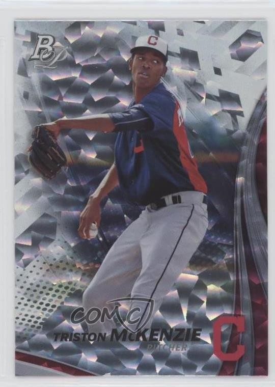 2017 Bowman Platinum Top Prospects Ice Triston McKenzie #TP-TM 0w8 | eBay