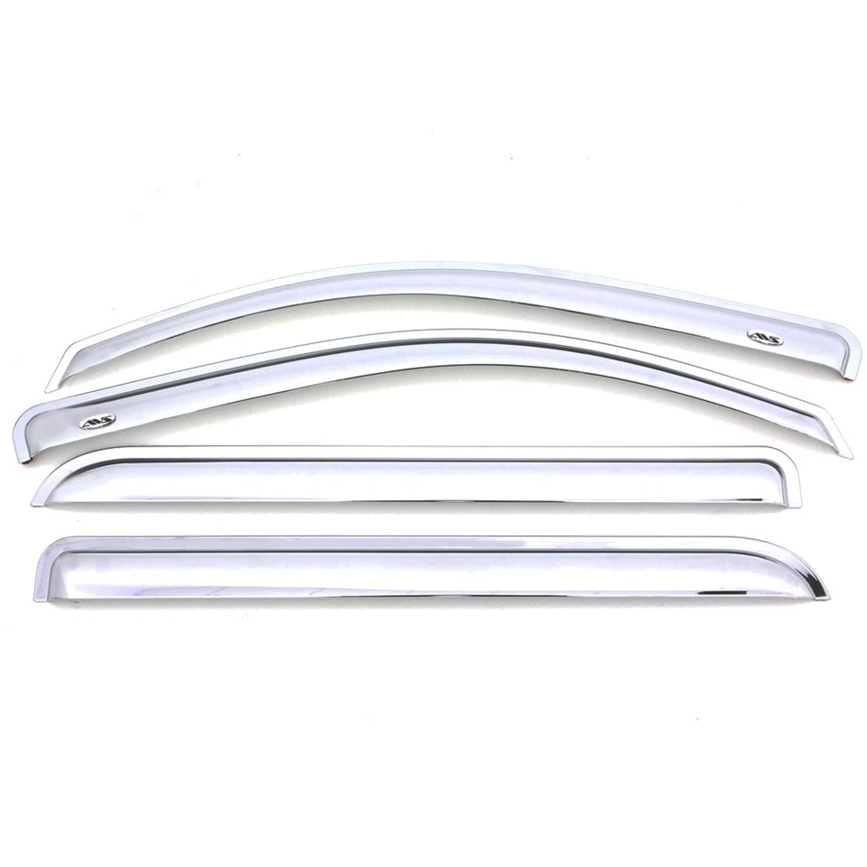 AVS Ventvisor 4pc Chrome Window Deflectors for Jeep Grand Cherokee 684252 Foto 3 de 4