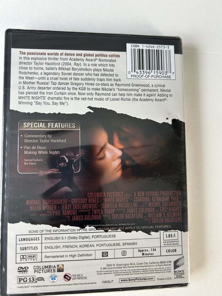 White Nights (DVD, 1985) for sale online | eBay