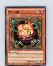 Yu-Gi-Oh TCG Sangan DPRP-EN038 1st Edition Regular Common Card NM