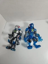 Mr Beast Lab Mutators Stealth Panther Translucent Blue And Silver Action Figure 