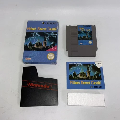 Milon's Secret Castle (Nintendo Entertainment System, 1988) - Authentic - Tested