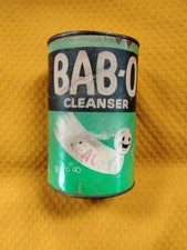 Vintage BAB-O Grease Dissolving Cleaner Unopened Sealed NOS