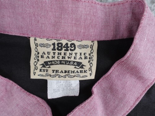 Vintage 1849 Authentic Ranchwear Jacket Womens Small Pink Western Fringe Rodeo - Picture 8 of 12