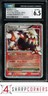 2008 POKEMON BLACK STAR PROMO HOLIDAY COLLECTOR'S TIN #DP31 HEATRAN LV.X CGC 6.5