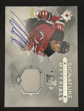 2023-24 Ultimate Hockey- Timo Meier Signature Premium Materials 66/99 #UMS-TM