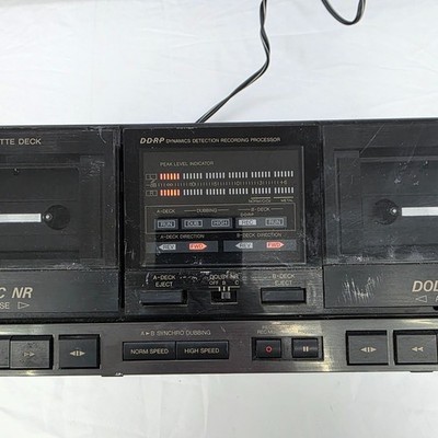JVC TD-W503 Stereo Double Cassette Deck Dolby B-C NR HX Pro Auto Reverse Audio P