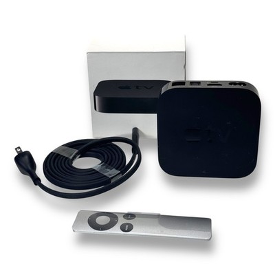 Apple TV 3rd Generation 1080P Media Streaming Player A1469 W/Remote & Power Cord