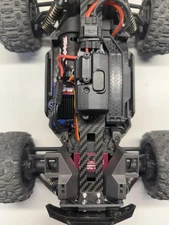 Upper Chassis Brace (Carbon Fiber) - Compatible w/ Traxxas Mini Maxx