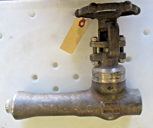 Gate Valve BONNEY FORGE VOLL-18L-NACE 1" Class 800 Stainless Steel Extended Body - Picture 2 of 8