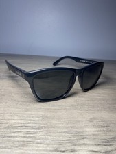 Vintage Bolle 473 Acrylex Black Sunglasses w/ Black Lenses