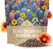 Texas Oklahoma Wildflower Seeds Mixture - Bulk 1 Ounce Packet - over 15,000 281.12 per gallon