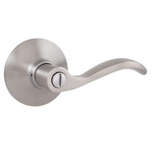 Defiant Naples Satin Nickel Bed/Bath Door Lever