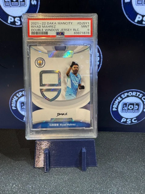 Riyad Mahrez Graded Slab  £1 Start EBAY LIVE AUCTIONS