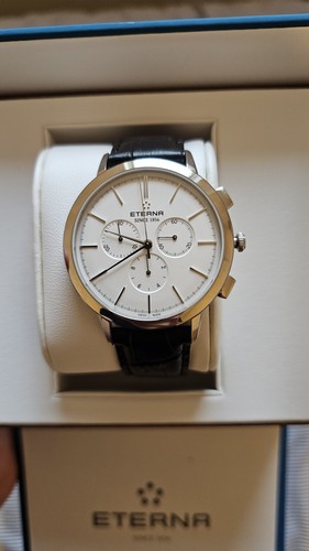 Eterna Eternity Chronograph Quartz 42mm 2760.41.10.1383 RRP £1200 - Picture 10 of 10