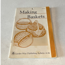 Garden Way Publishing Paniers Bulletin A-96 Livret Vannerie