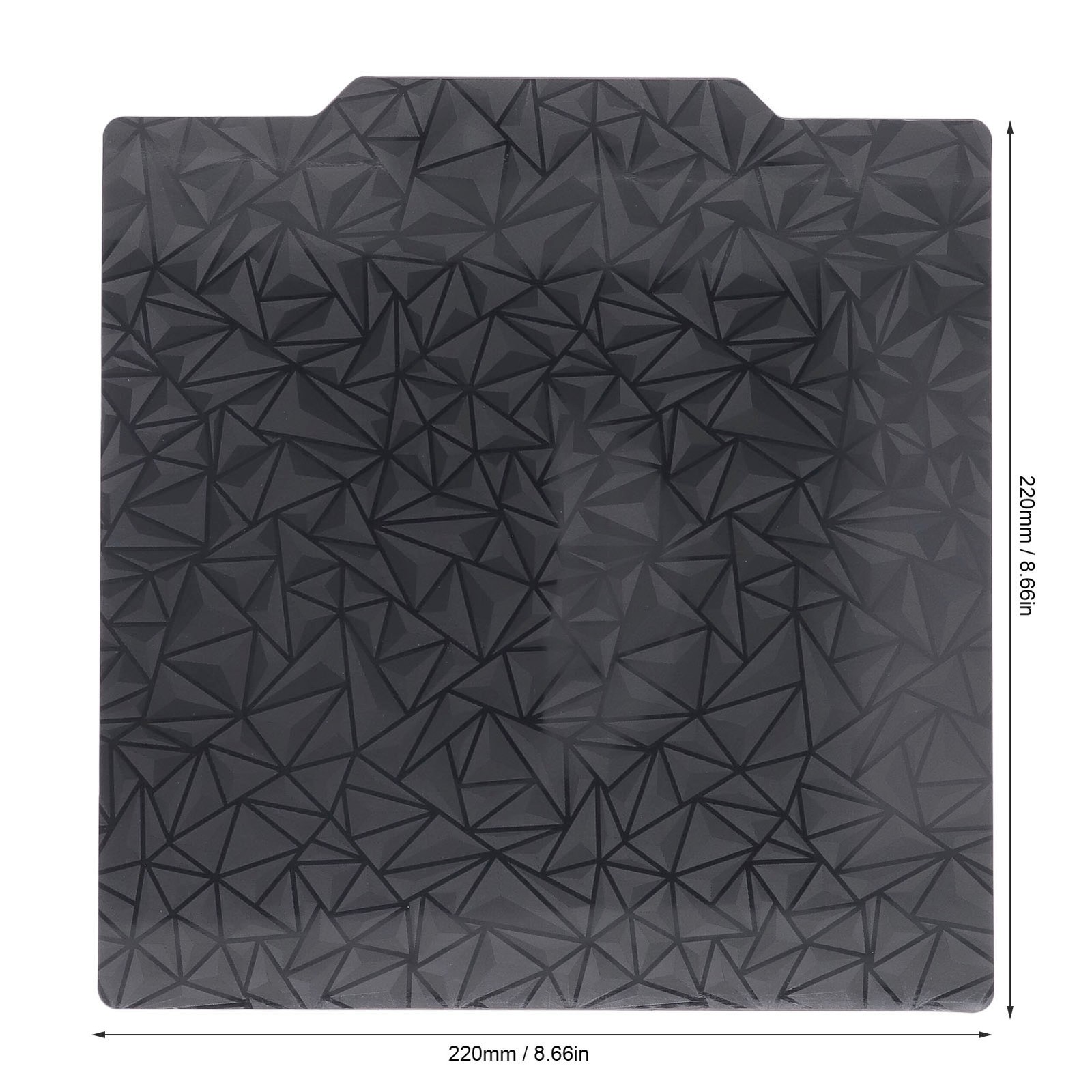 3D Print Build Plate Flexible PEO PEI Textured Smooth Spring Steel Bed For