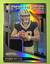 2024 Panini Prizm - Premier Jerseys Spencer Rattler #PJ-SRR New Orleans Saints