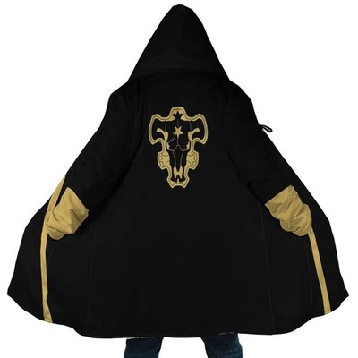 Black Clover Black Bulls Anime Hoodie Coat | Dream Cloak