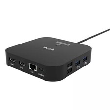 Image of i-tec USB-C Dual HDMI Docking Station with Power Delivery 100 W