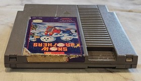 Snow Brothers (Nintedo Entertainment System, 1991) Rare NES Game