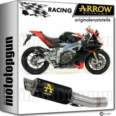 ARROW AUSPUFF RC GP2 GP-2 NICHROM SCHWARZ APRILIA RSV4 RSV-4 FACTORY 2013 13
