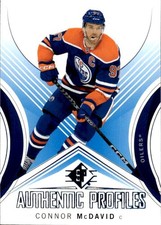 2024-25 SP Authentic Profiles #AP-1 Connor McDavid OILERS