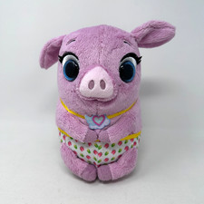 Disney TOTS Pearl Piglet Plush Just Play Animal Cuddle Wrap Fluffy Pig Hog 9"