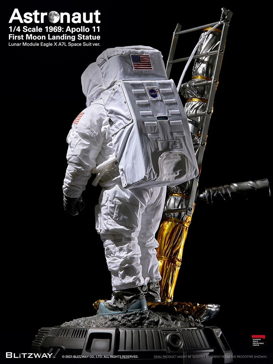 BLITZWAY BW-SS-21101 1/4 Apollo 11 Astronaut 1st Moon Landing
