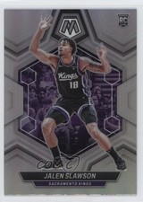 2023-24 Panini Mosaic Rookies Silver Prizm Jalen Slawson #206 16wc