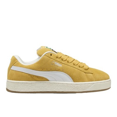 PUMA Suede Xl Lace Up  Mens Yellow Sneakers Casual Shoes 39520567