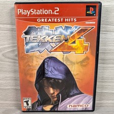 Tekken 4 (Sony PlayStation 2, 2002) Greatest Hits, CIB, Complete, Tested & Works