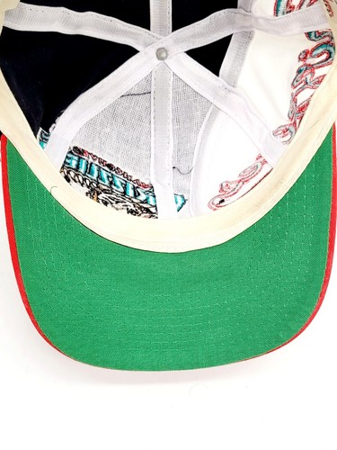 Rare Logo Athletic Vancouver Grizzlies Snapback Hat Logo 7 Inc Made in Taiwan - Picture 10 of 19