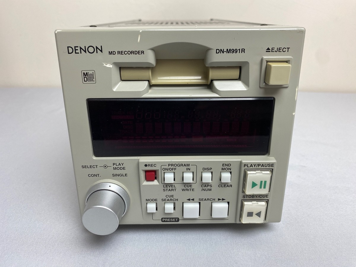 Denon MiniDisc MD Player/Recorder - DN-M991R | eBay
