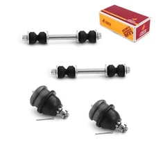 Front Sway Bar Link & Front Lower Ball Joint Kit for 70-72 Buick GS 4 PCS