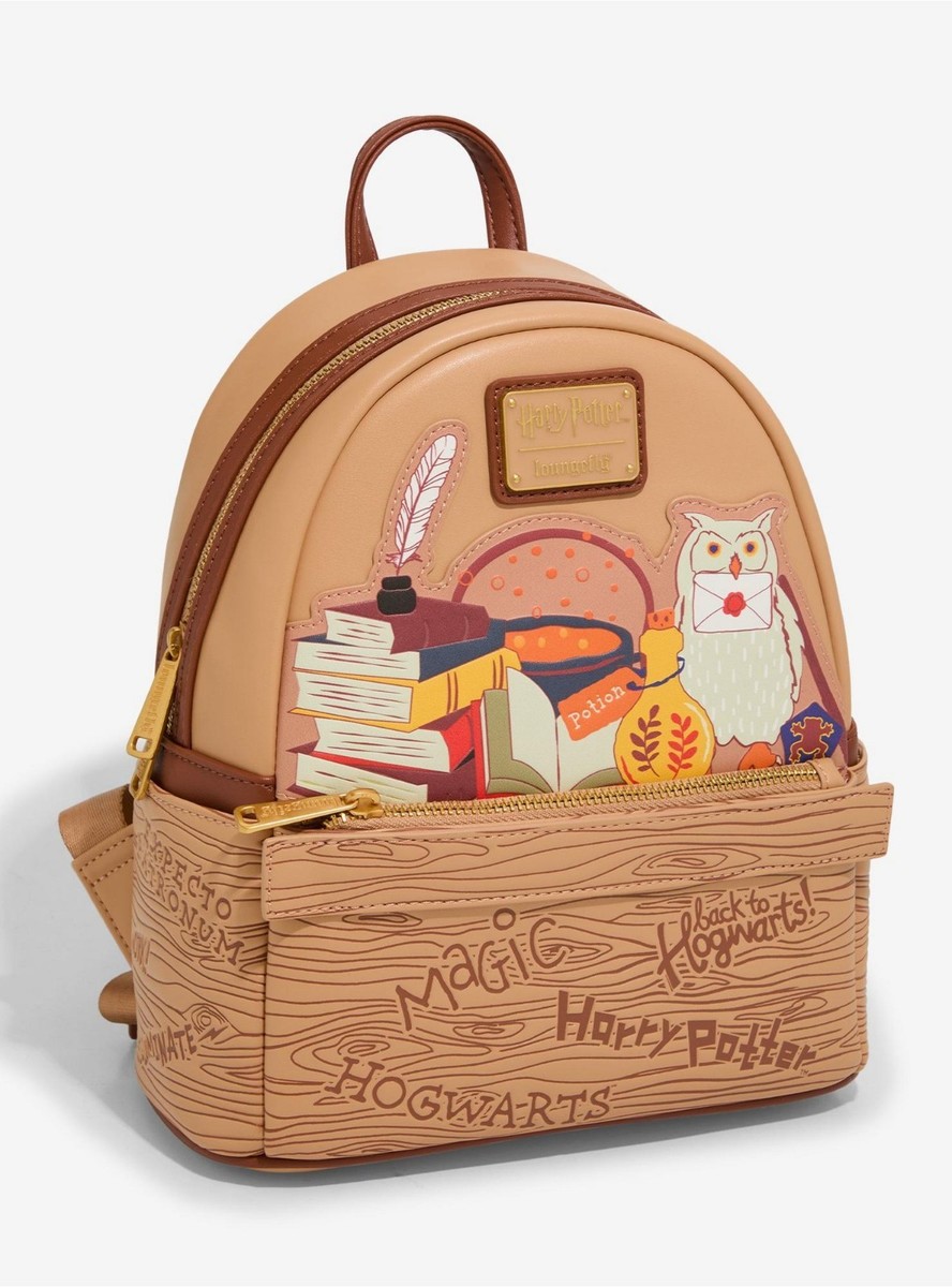 Loungefly Harry Potter Back to School Mini Backpack& Wallet  display picture 2
