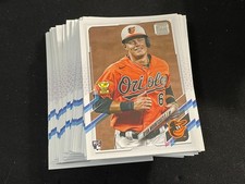 Lot of 100 Ryan Mountcastle 2021 Topps Series 1 Base Card Number 143 Rookie