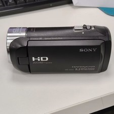 Sony Handycam HDR-CX405 HD Camcorder 9.2MP 60x Zoom Black w/ Charger