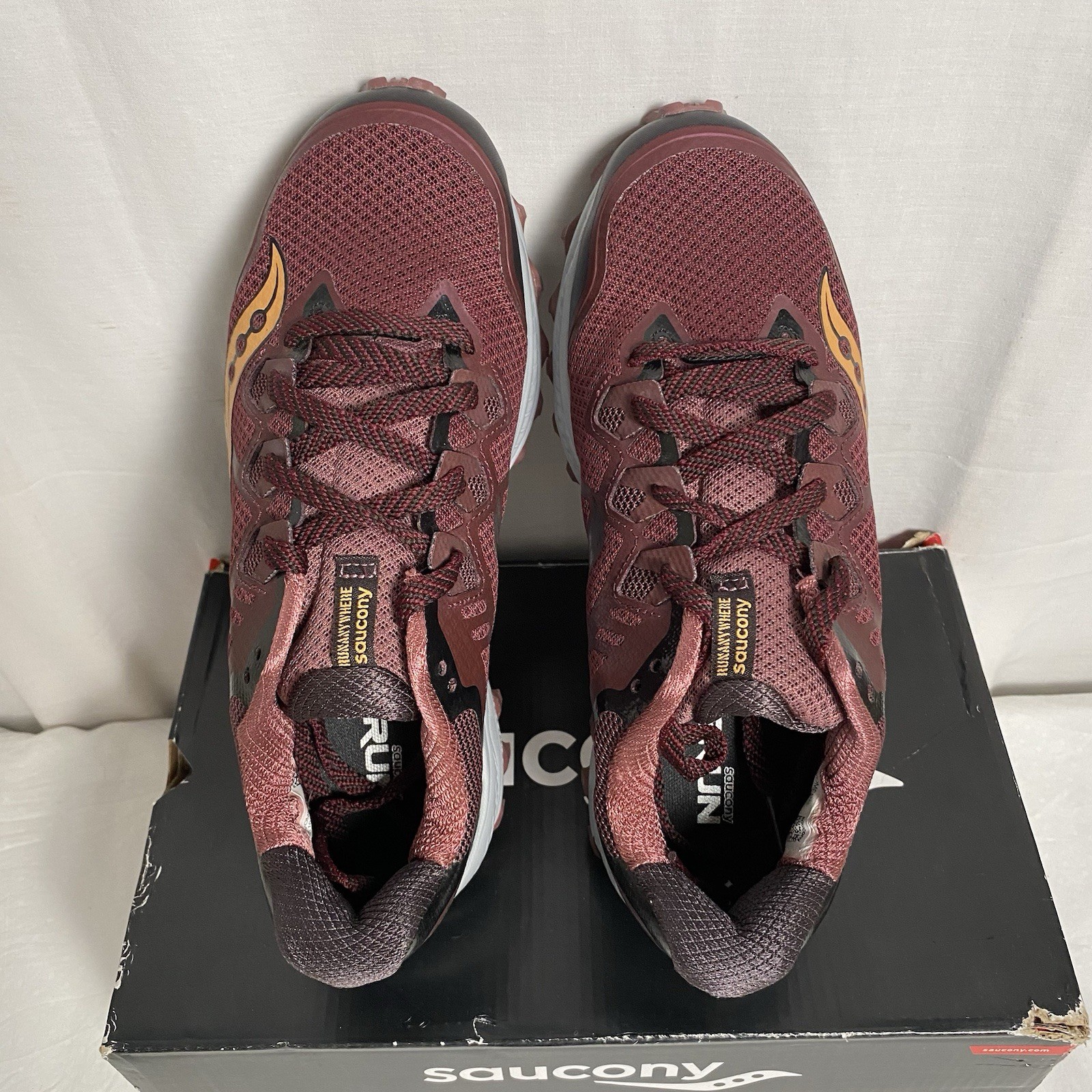 Saucony Peregrine8 Women’s Size 8.5 Berry Athletic Running Hiking Sneakers New!