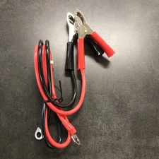 2 Pieces Alligator Clip Battery Inverter Wire Power Transfer Cable Mini