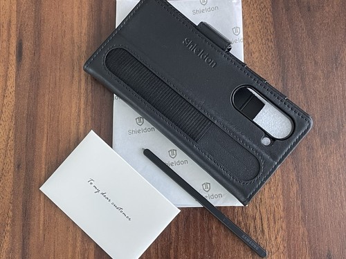 Shieldon Wallet Case for Samsung Z Fold 6, Black - Picture 12 of 17