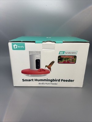 Birdfy Smart Hummingbird Feeder with Camera, Auto Record Bird Video Solar