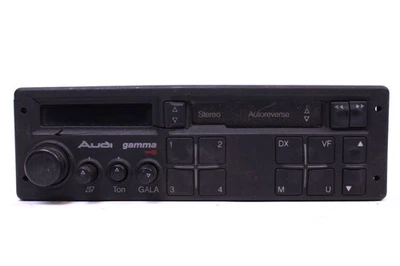 Blaupunkt MC Autoradio Gamma III M327 Audi 80 90 100 200 Kassette KFZ #Mängel - Bild 1 von 2