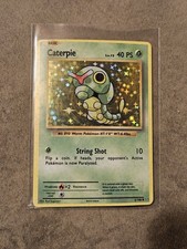 Pokémon Caterpie Evolutions 2016 3/108 Holo Common 40 HP Basic Card RARE