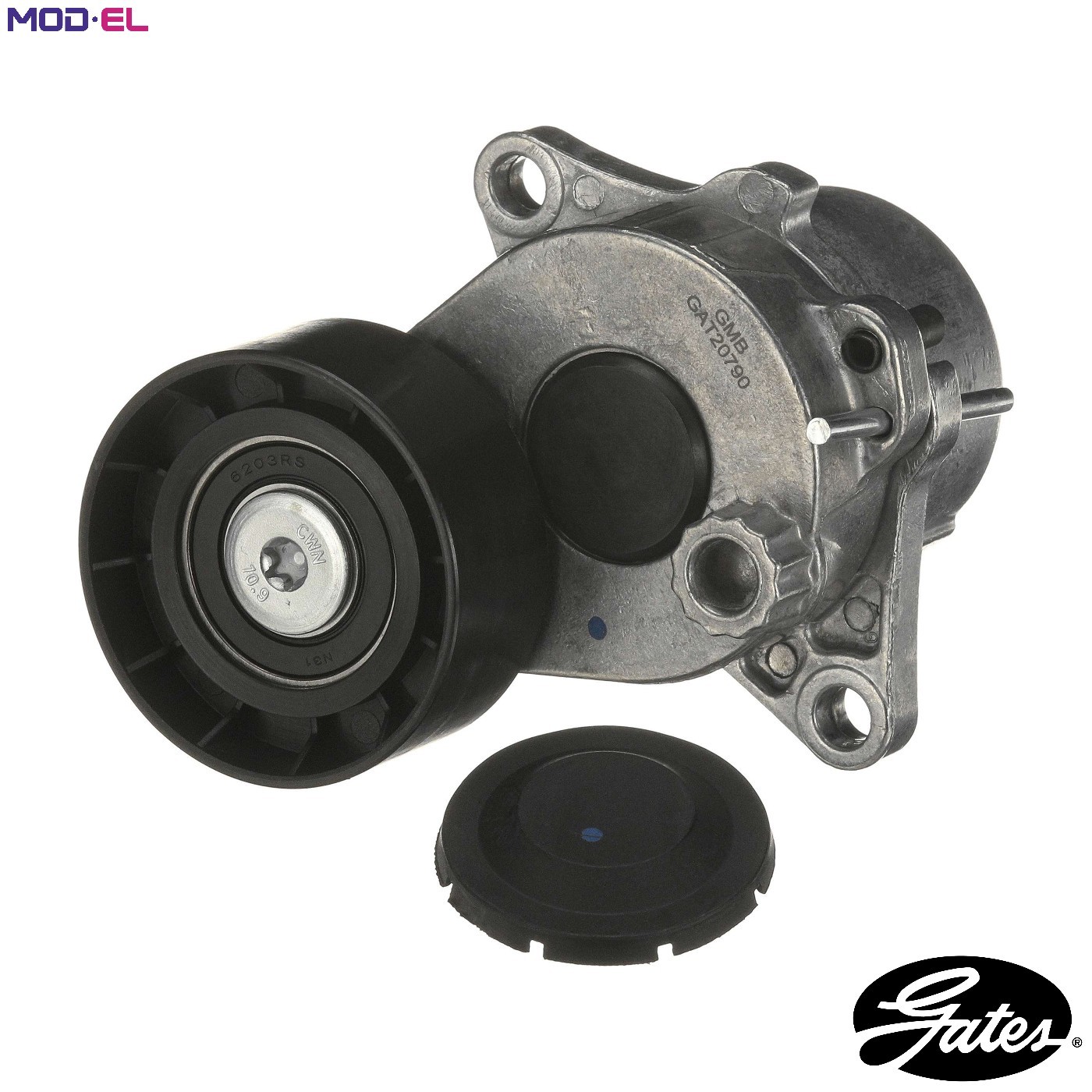 V-Ribbed Belt Tensioner Pulley Belt Drive Fits Mercedes-Benz GATES T39166 - Image 15