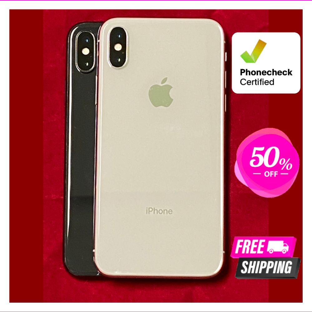 Apple iPhone X 64GB/256GB - Space Gray/Silver - T-Mobile/Verizon