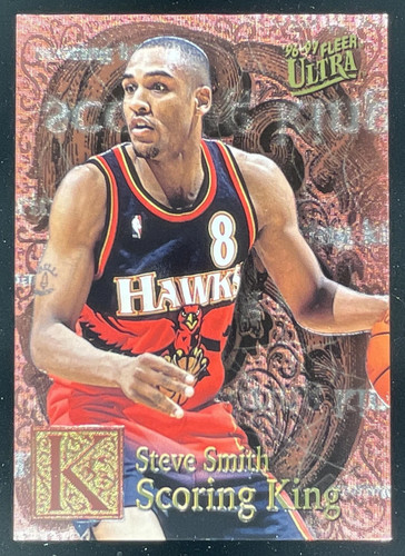 Steve Smith [Plus] #1 1996 Ultra Scoring Kings card