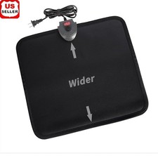 Heated Floor Mat Foot Warmer Under Desk 8 Levels Temperature Auto Shut Off New